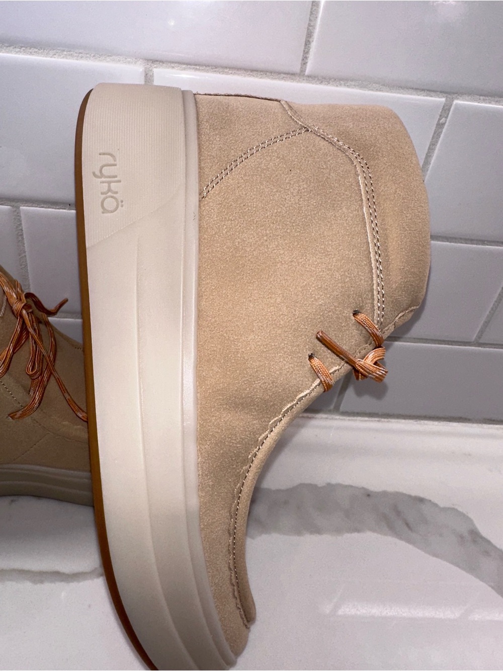 Ryka Vibrant Latte Brown Ankle Booties - Picture 2 of 7